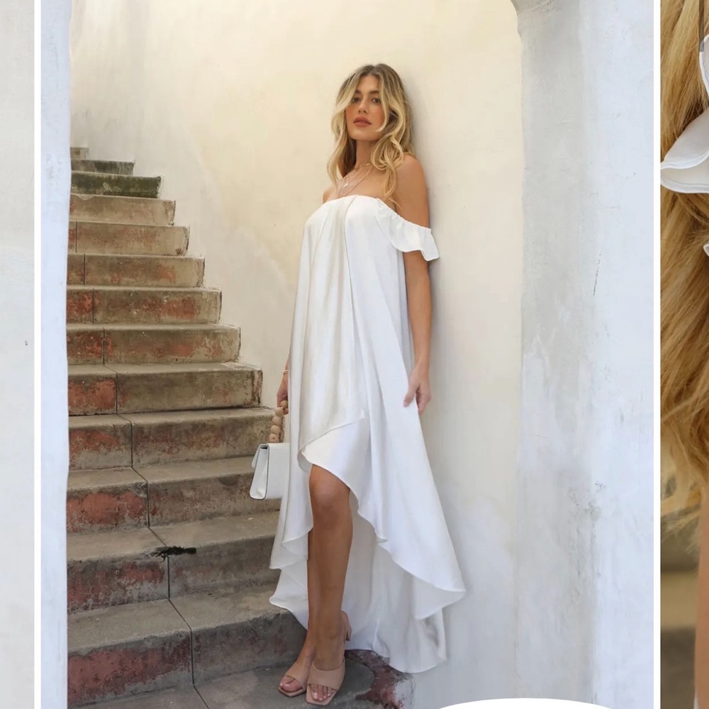 Vici dress! Like new & satin